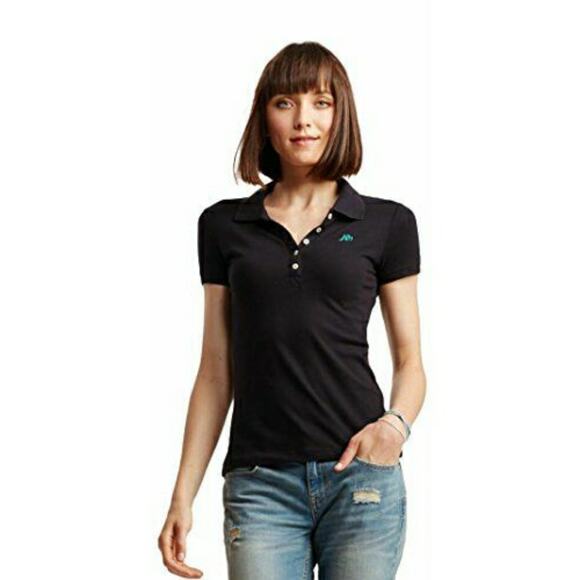 Aeropostale Purple Polo Shirt LIKE NEW Size Medium Collared Business Casual - Picture 2 of 10